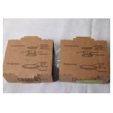 Set of 2 Contractor Select 4-inch Recessed Downlight Baffle Trims