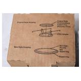 Set of 2 Contractor Select 4-inch Recessed Downlight Baffle Trims