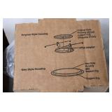 Set of 2 Contractor Select 4-inch Recessed Downlight Baffle Trims