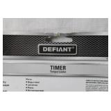 Pair of Defiant Extreme Weather Outdoor Mechanical Timers