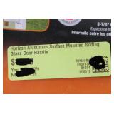 Horizon Aluminum Surface Mounted Sliding Glass Door Handle