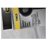 Defiant Outdoor Heavy Duty Timer with 2 Grounded Outlets