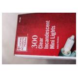Set of 10 Boxes of Home Accents Holiday 300 Clear Incandescent Mini Lights