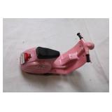 Vintage Pink Toy Scooter Model Samantha