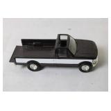 Die-Cast Model Pickup Truck with Black and White Finish