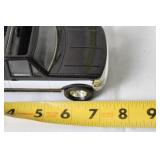 Die-Cast Model Pickup Truck with Black and White Finish