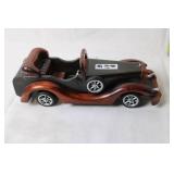 Vintage Wooden Model Convertible Car