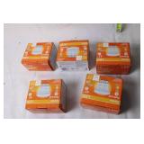 Lot of 5 Boxes Sylvania Opale Natural 45W LED Bulbs