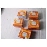 Lot of 5 Boxes Sylvania Opale Natural 45W LED Bulbs