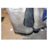 Pro Line Waterproof Chest Waders with Steel Shank Boots - Size 8