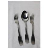 Set of 3 Stainless Steel Cutlery Pieces