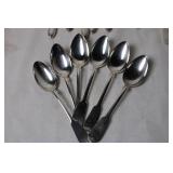 Set of Vintage Silver Plated Cutlery - 6 Knives, 6 Forks, 6 Spoons