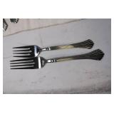 Set of 58 Stainless Steel Cutlery with Elegant Etched Design