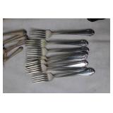 Set of 38 Vintage Silver-Plated Flatware Collection