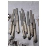 Set of 38 Vintage Silver-Plated Flatware Collection