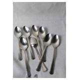 32-Piece Vintage Silver-Plated Flatware Set