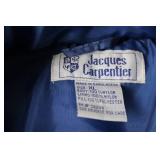 Jacques Carpentier Blue Puffer Vest Size XL