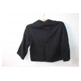 Vintage Kimberly 100% Pure Wool Black Jacket