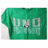 Youth Medium Green UND Fighting Hawks T-Shirt