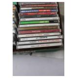 Large Collection of Various Music CDs Including Elvis, Dolly Parton, and More