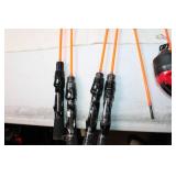 Set of 7 Fishing Rods Including Children