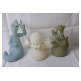 Set of 3 Vintage Casper and the Ghostly Trio Vinyl Figures