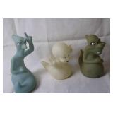Set of 3 Vintage Casper and the Ghostly Trio Vinyl Figures