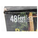 Baxstel LED String Lights - 48 Feet with 16 LED Filament Bulbs