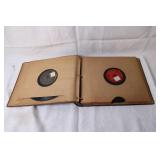 Collection of Vintage 78 RPM Record Albums with Case