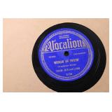 Collection of Vintage 78 RPM Record Albums with Case