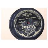 Collection of Vintage 78 RPM Record Albums with Case