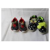 Set of 2 Toddler Shoes - Skechers Sneakers and Minnie Mouse Sneakers