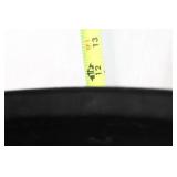 Large Black Plastic Halloween Pumpkin Bucket