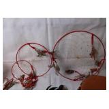 Set of Dream Catchers and Native Hand Drum with Feathers