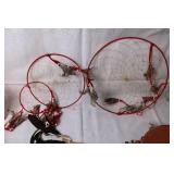 Set of Dream Catchers and Native Hand Drum with Feathers