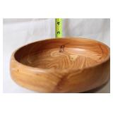 Collection of 8 Vintage Wooden Items Including Bowls and Decor Pieces