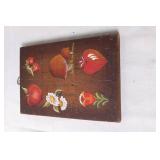 Collection of 8 Vintage Wooden Items Including Bowls and Decor Pieces