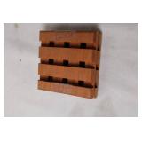 Collection of 8 Vintage Wooden Items Including Bowls and Decor Pieces