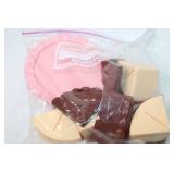 Vintage 1987 Fisher-Price Play Food Set in Original Bags