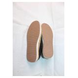 Pair of Black Leather Loafers with Tassel Detail