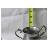 Silver-Plated Serving Set with Tureen and Creamer Jugs