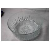 Assorted Glassware Set with Pitcher, Bowls, and Platter