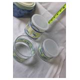 15-Piece Hand-Painted Ceramic Dinnerware Set