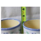 15-Piece Hand-Painted Ceramic Dinnerware Set