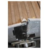 Used Garden Cart with Four Wheels and Handle