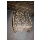 Set of 3-Piece Floral Upholstered Furniture with Sofa, Loveseat, and Ottoman