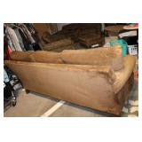 Used Brown Fabric Sofa in Good Condition