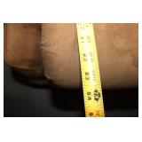 Used Brown Fabric Sofa in Good Condition