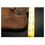 Used Brown Fabric Sofa in Good Condition