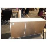 Millennium Large White Pantry Cabinet with Multiple Shelves